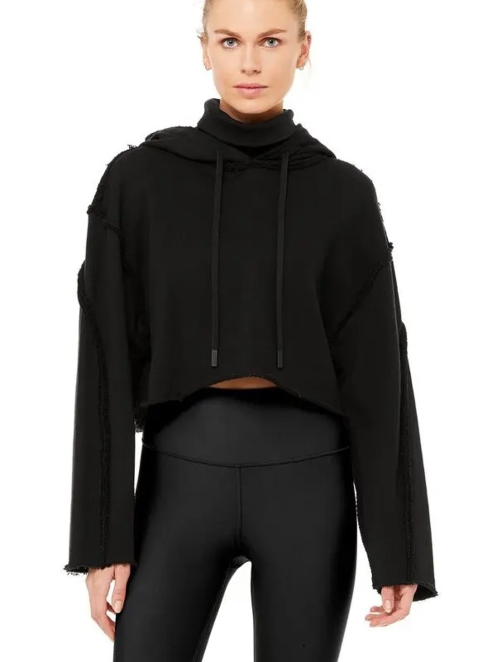 ALO cropped effortless hoodie